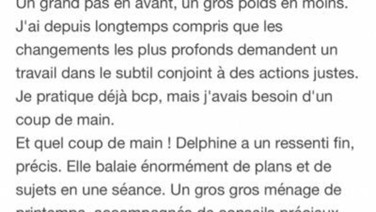 Delphine Energéticienne Bastia
