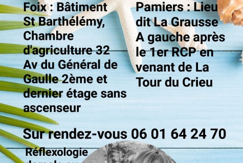 Fabienne Roure Natuyaupathe - La Grausse, Pamiers, France - Wellengo