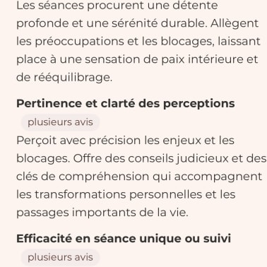 Delphine Energéticienne Bastia - Portfolio