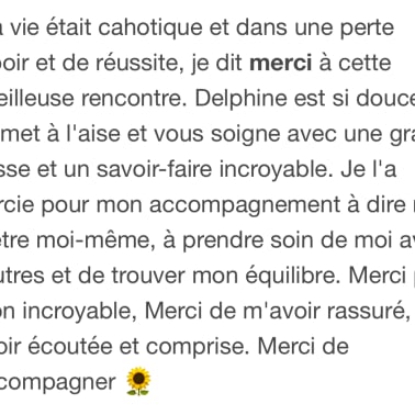 Delphine Energéticienne Bastia - Portfolio
