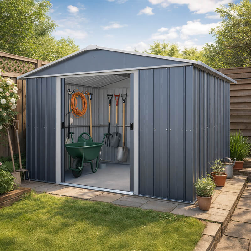 Yardmaster Castleton 10x8 Metal Shed