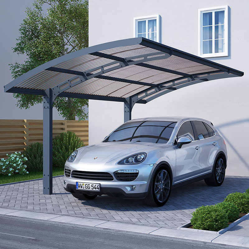 Palram Canopia Arizona Wave 5000 Grey Carport