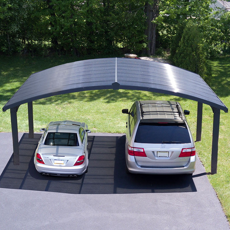 Palram Canopia Arizona Wave Grey Double Carport