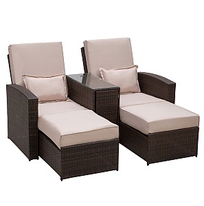 Outsunny Outdoor Garden Rattan