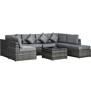 Outsunny 8 Pieces PE