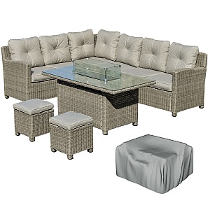 Outsunny 8-Seater Outdoor PE