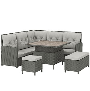 Outsunny 6 Pieces Outdoor