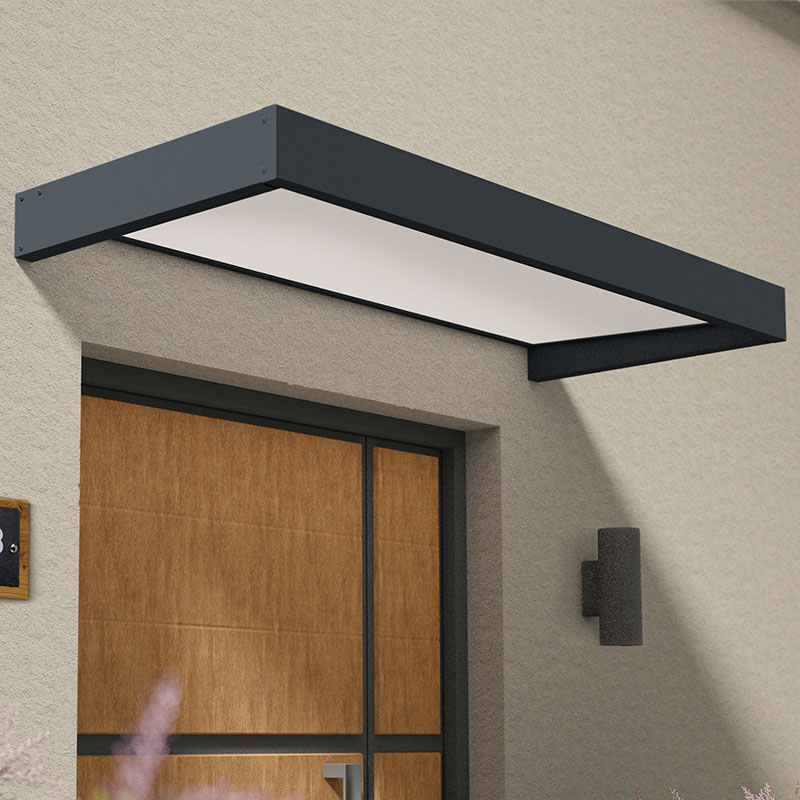 Palram Canopia Sophia 2150 Grey Door Canopy