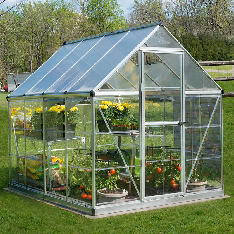 Palram Canopia Hybrid 6x8 Polycarbonate Greenhouse