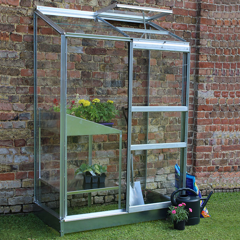 Halls Wall Garden 24 Greenhouse 4x2