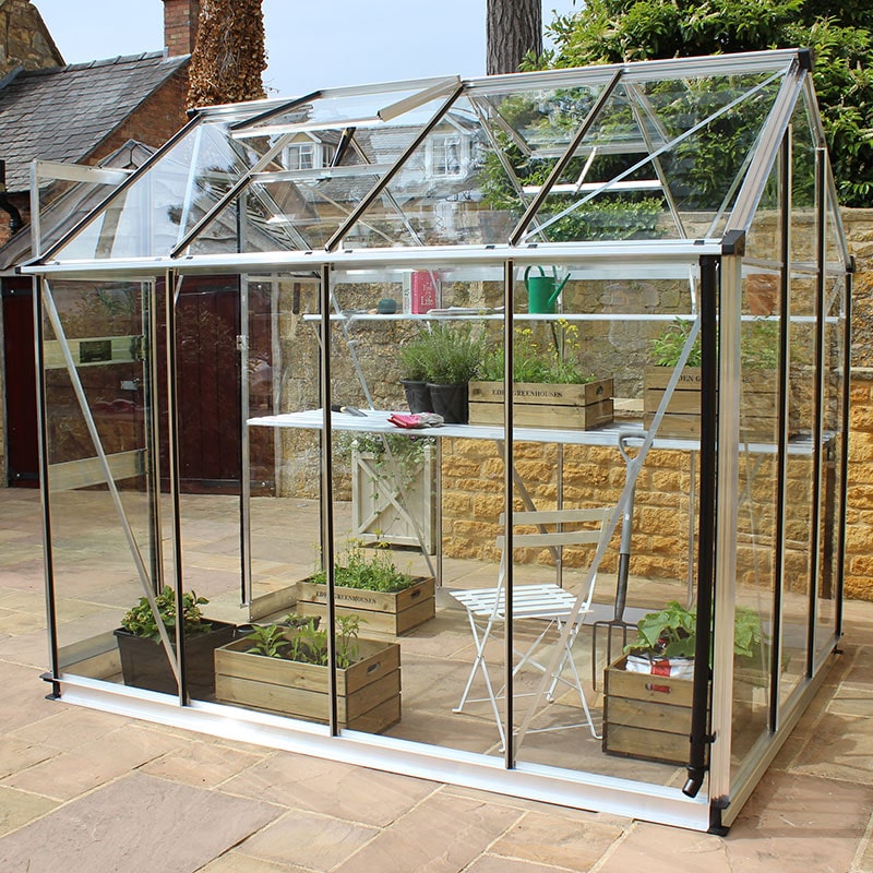 Halls Cotswold Burford 6x6 Greenhouse