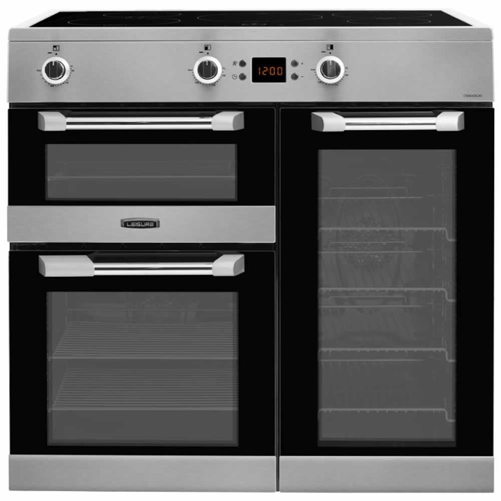 Leisure CUISINEMASTER CS90D530X 90cm Induction Electric Range Cooker Stainless Steel