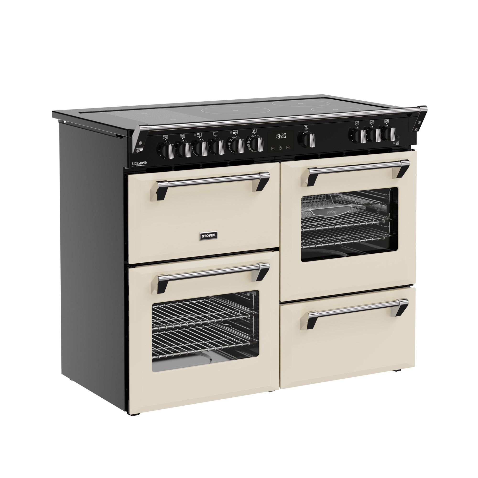 Stoves Richmond 110Ei Electric Range Cooker Induction Hob Cream