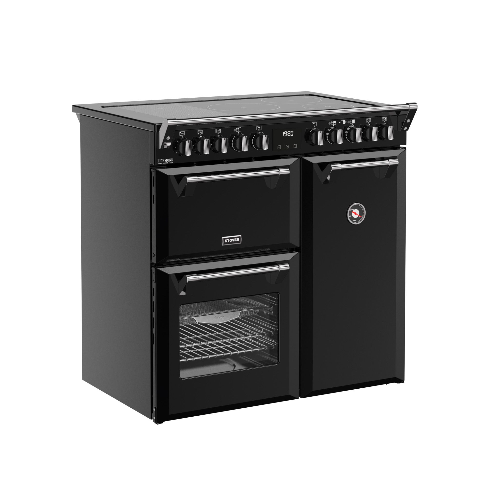 Stoves Richmond 90Ei Electric Range Cooker Induction Hob Black