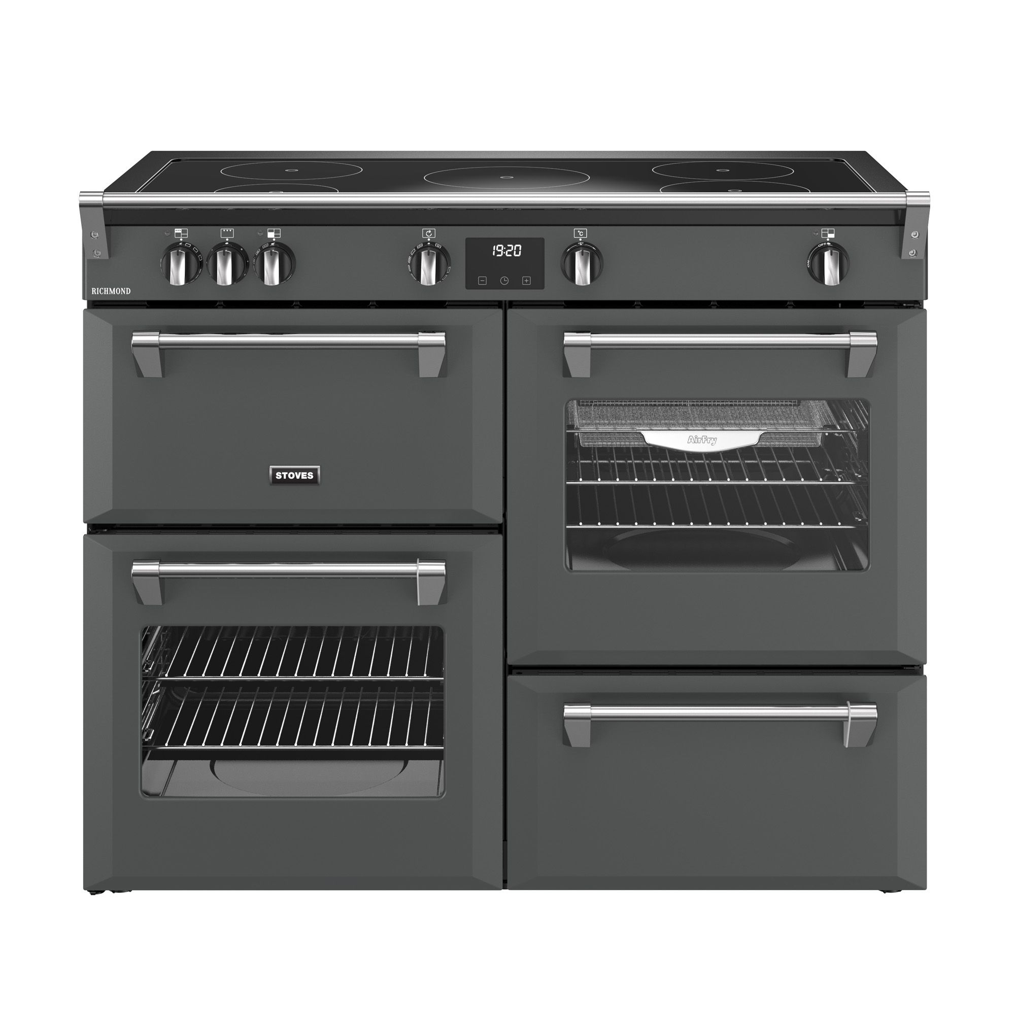Stoves Richmond 1100mm Electric Induction Range Cooker Anthracite