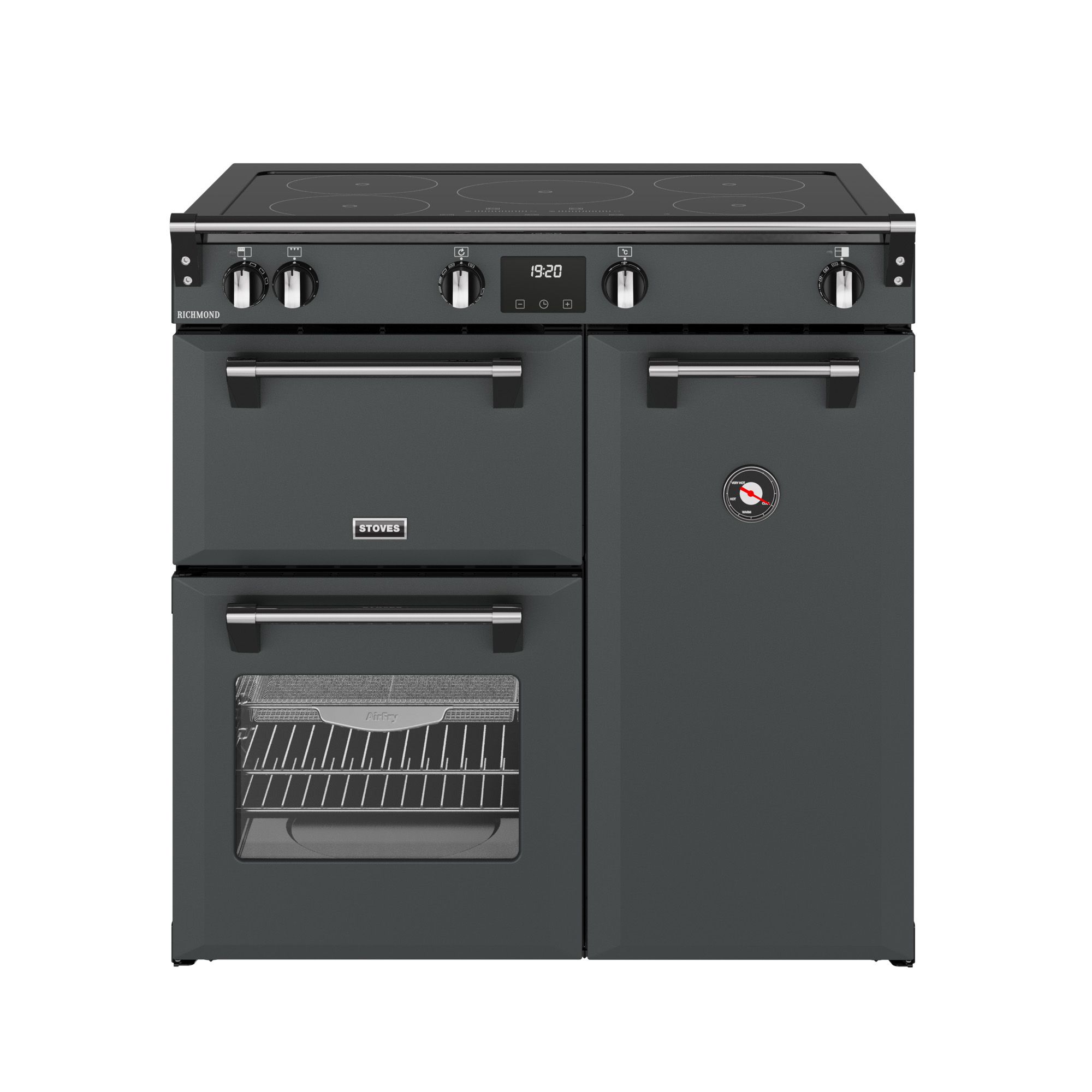 Stoves Richmond 90cm Electric Induction Range Cooker Anthracite