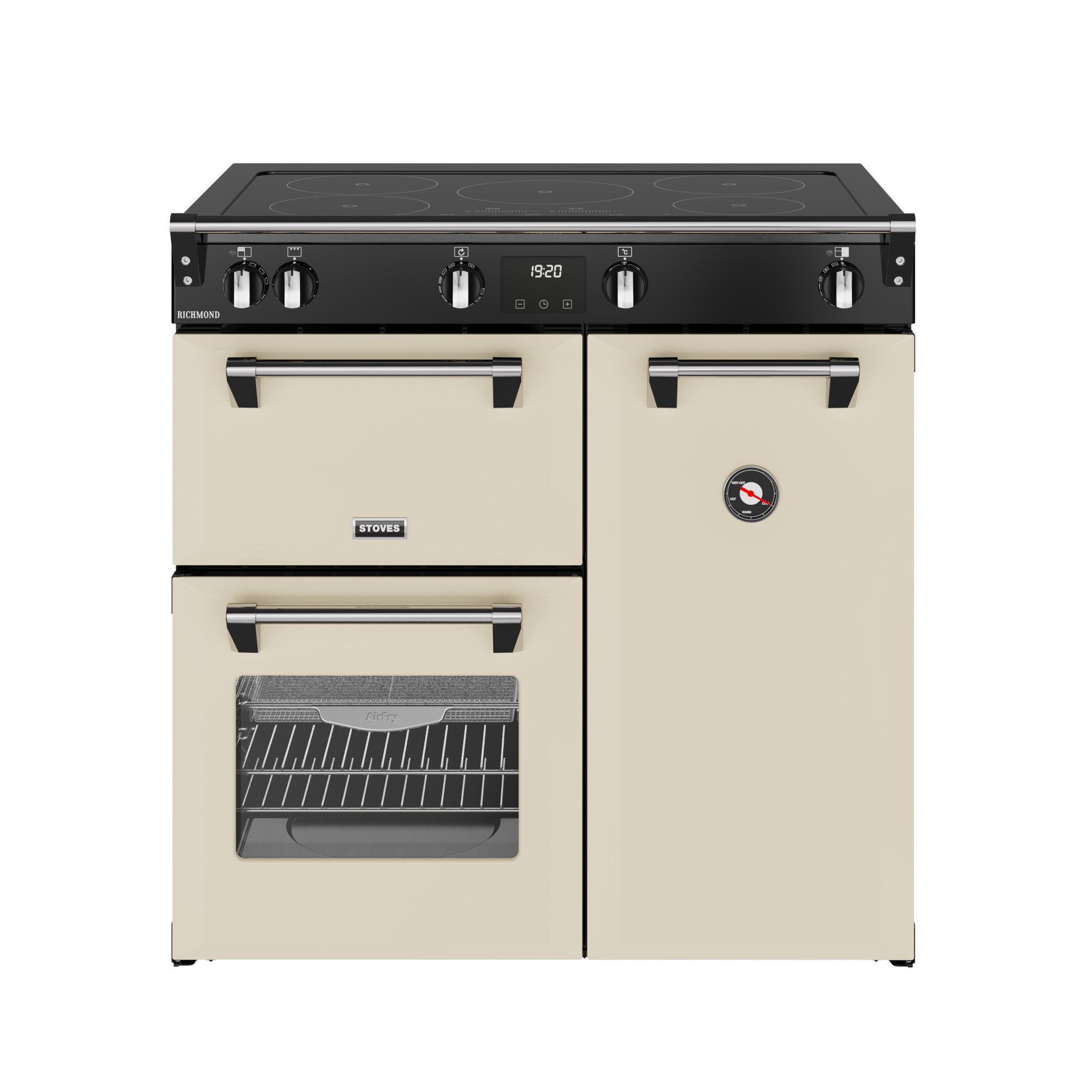 Stoves Richmond 90cm Electric Induction Range Cooker Cream