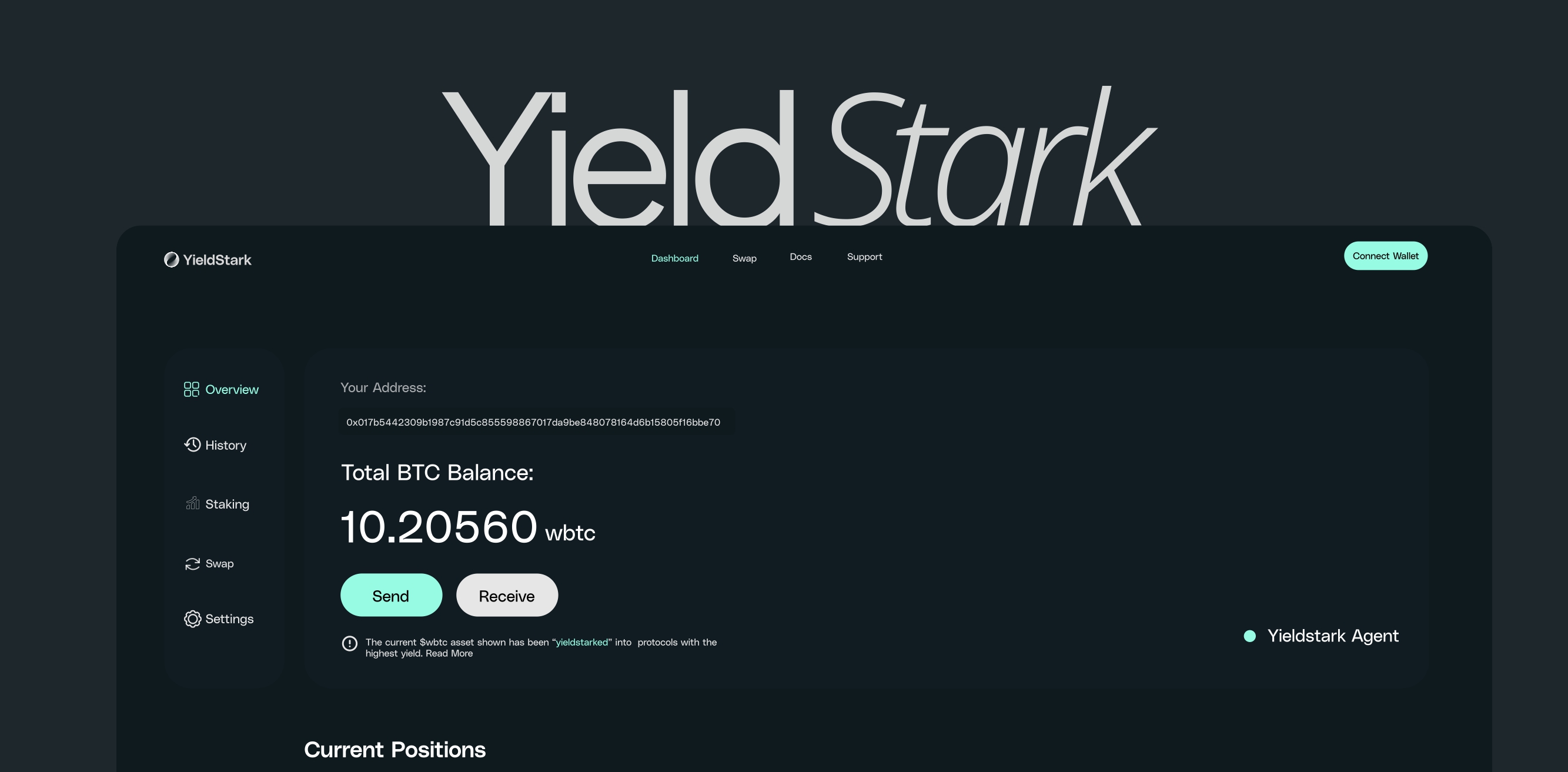 YieldStark - Starknet Yield Platform