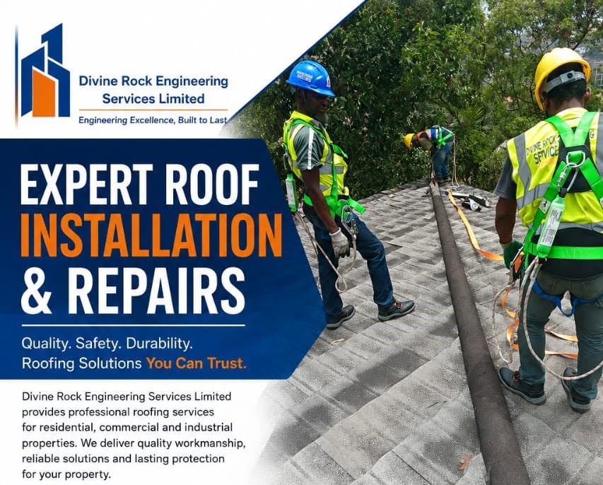 Divine Rock Engineering Services Completes Major Roofing Project