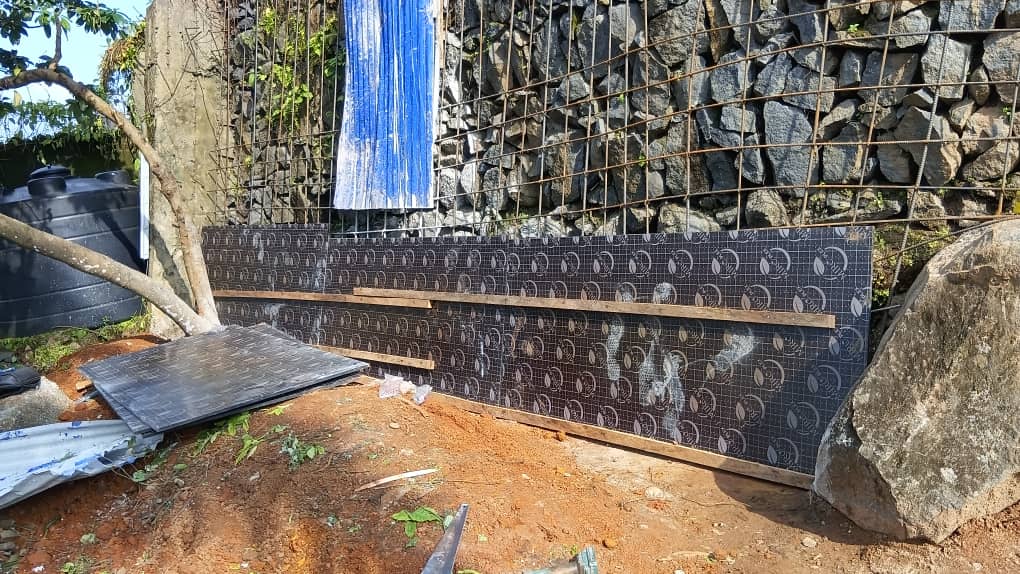 Construction of Retaining Structure at Wilberforce, Freetown gallery image