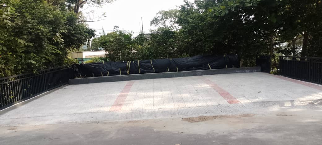 Car Park Floor Tile Installation