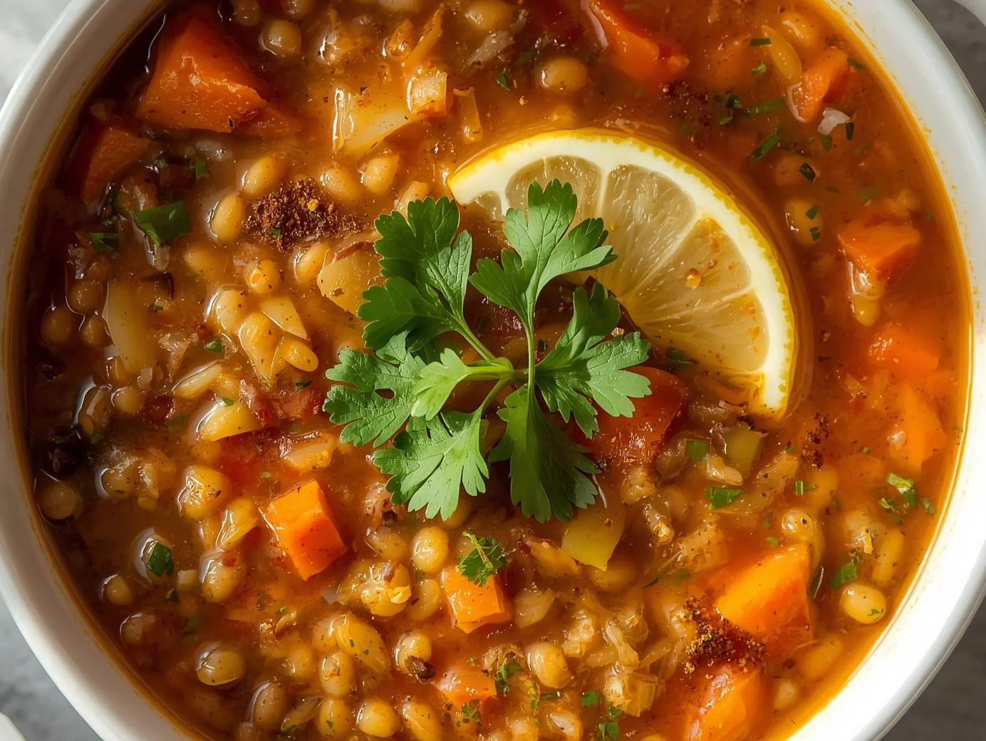 Anti-Inflammatory Lentil Soup