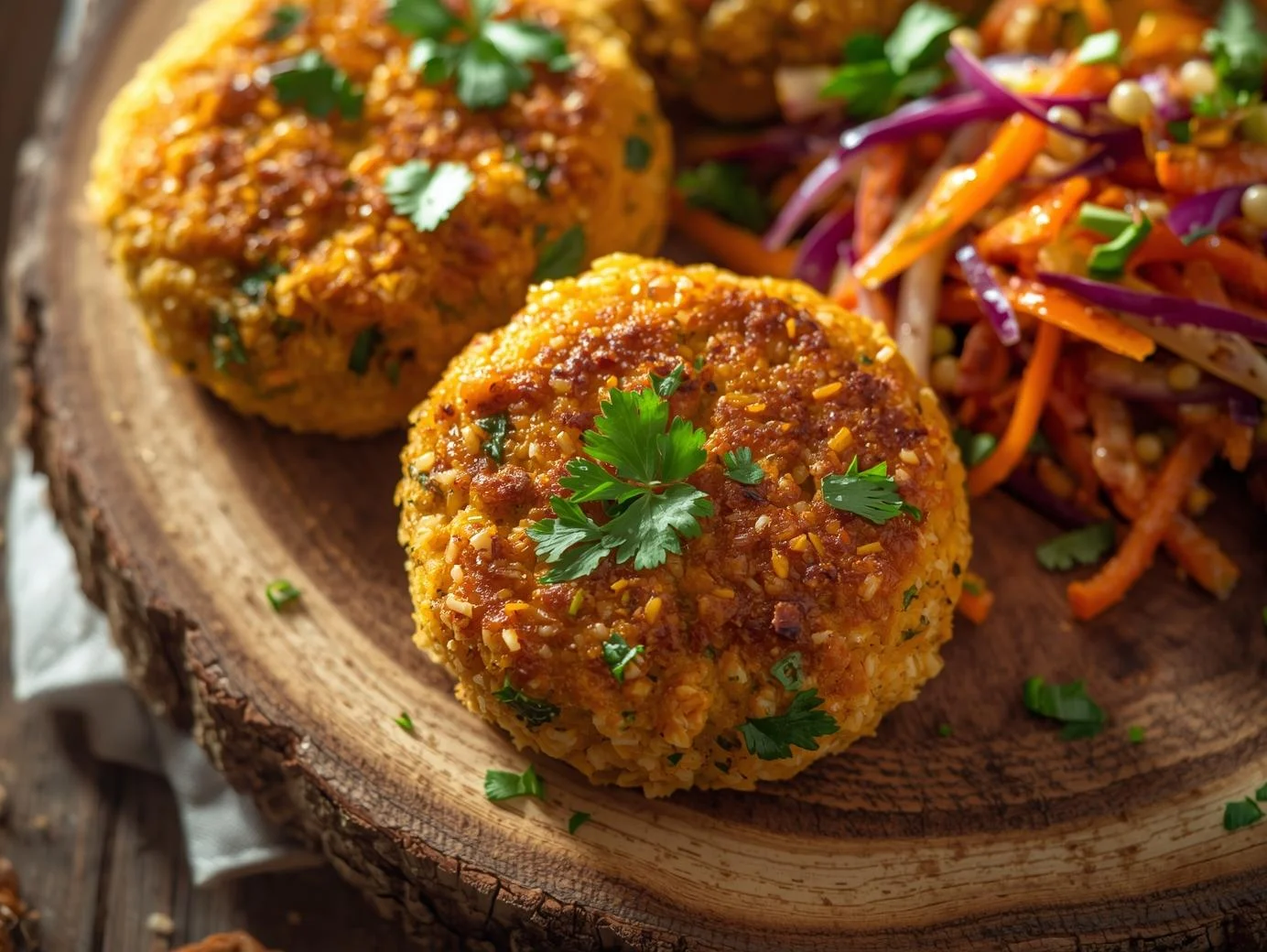 Crunchy Quinoa Veggie Patties - Step 3