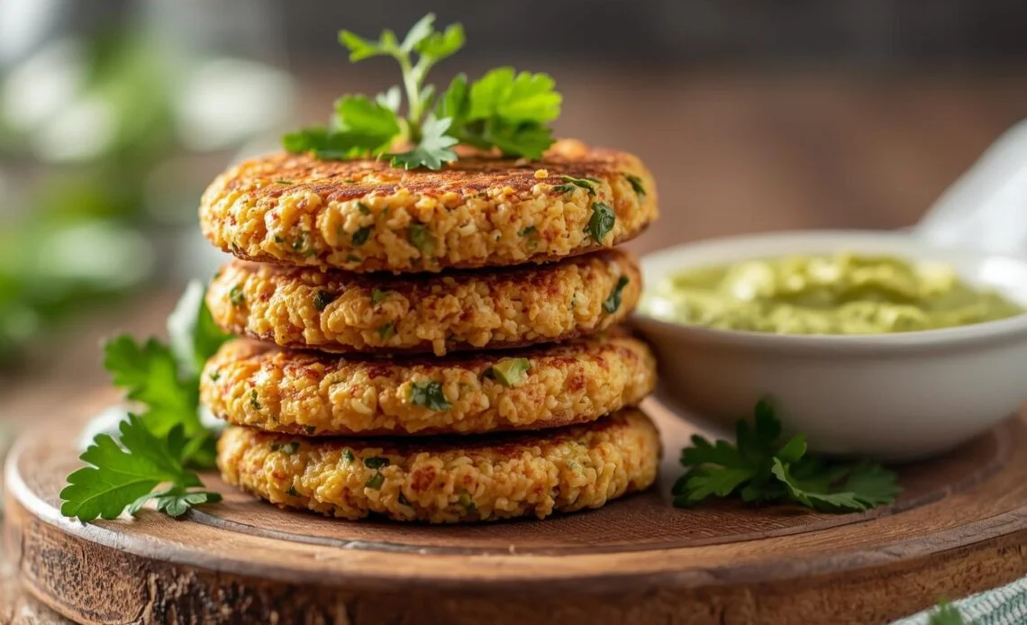 Crunchy Quinoa Veggie Patties