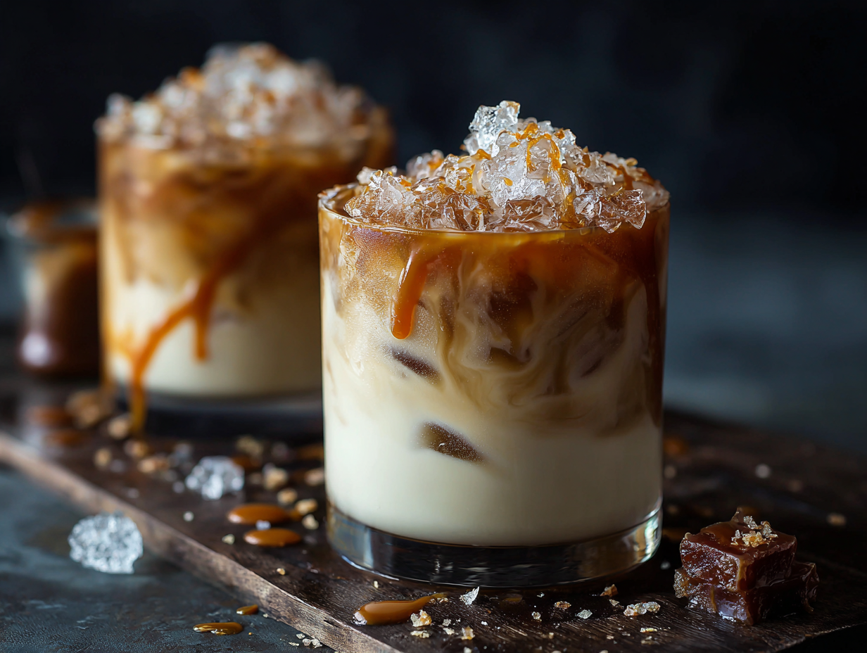 Salted Caramel White Russian - Step 3