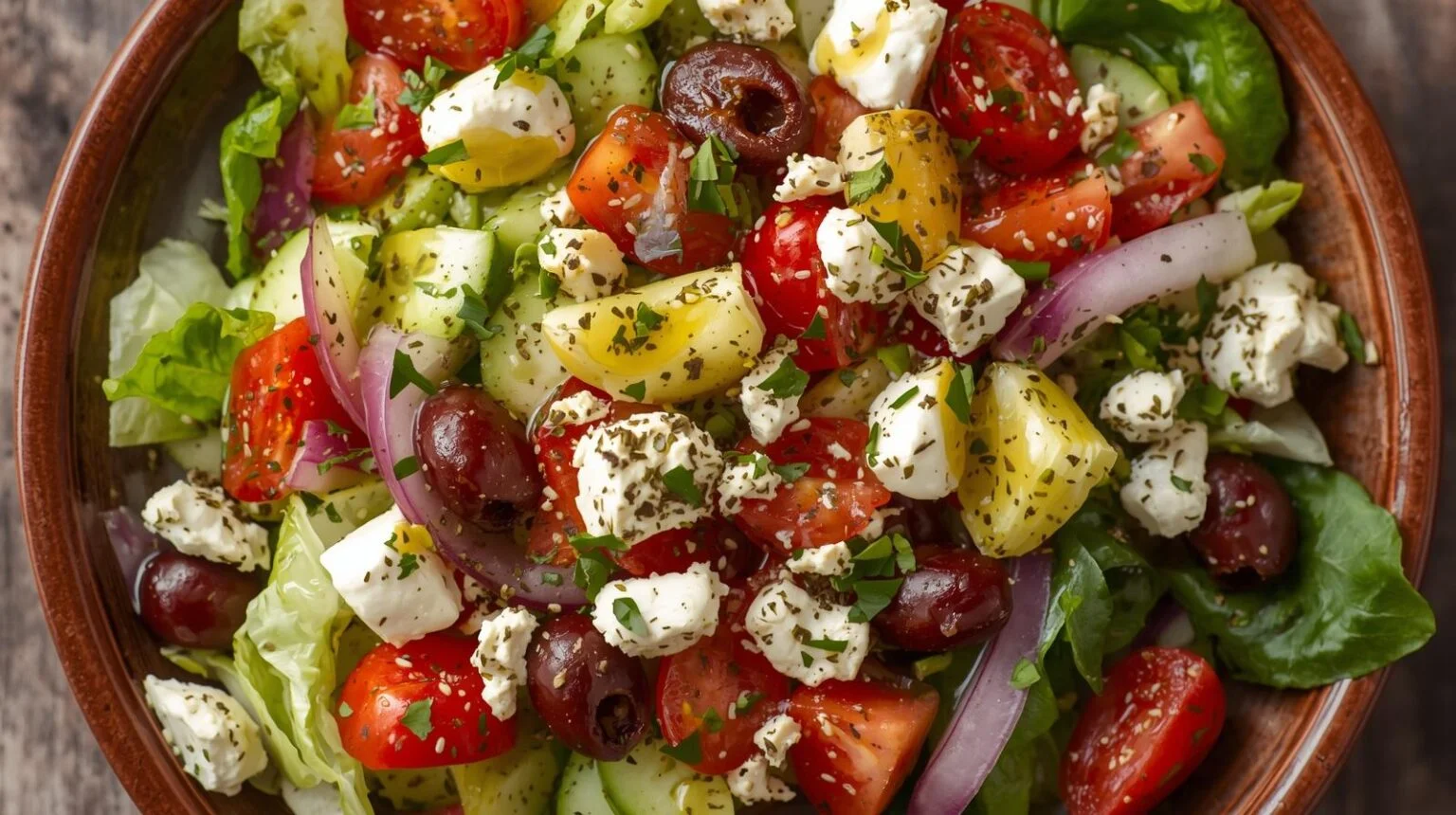 Zesty Greek-Style Salad - Step 2