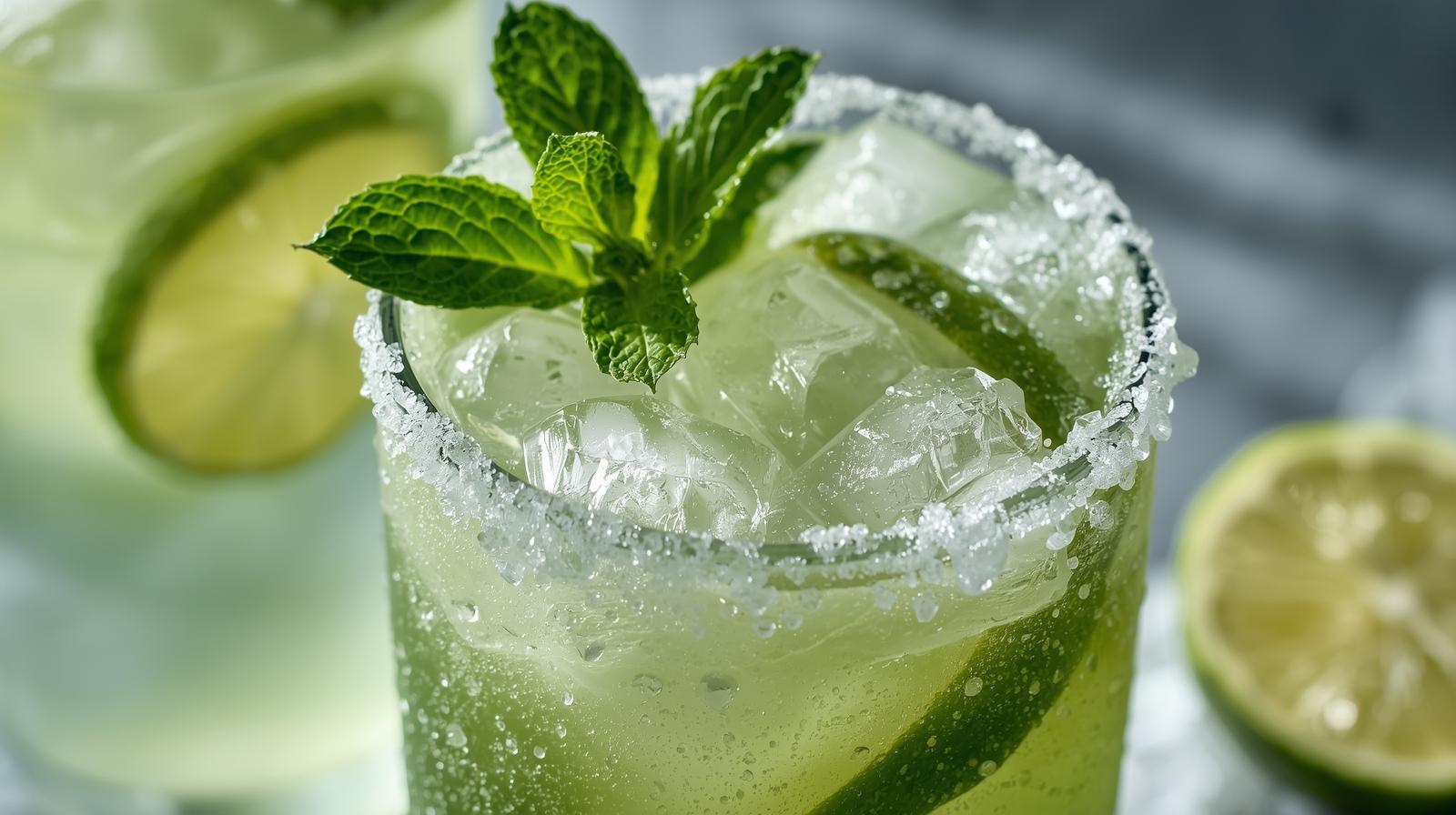 Frozen Mojito Mocktail - Step 3