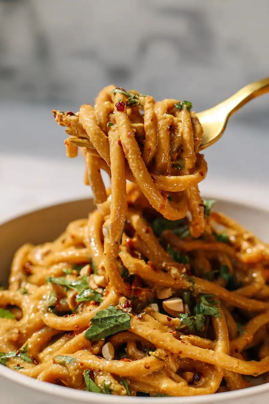 Spicy Peanut Noodles in 15 Minutes Recipe - Step 2