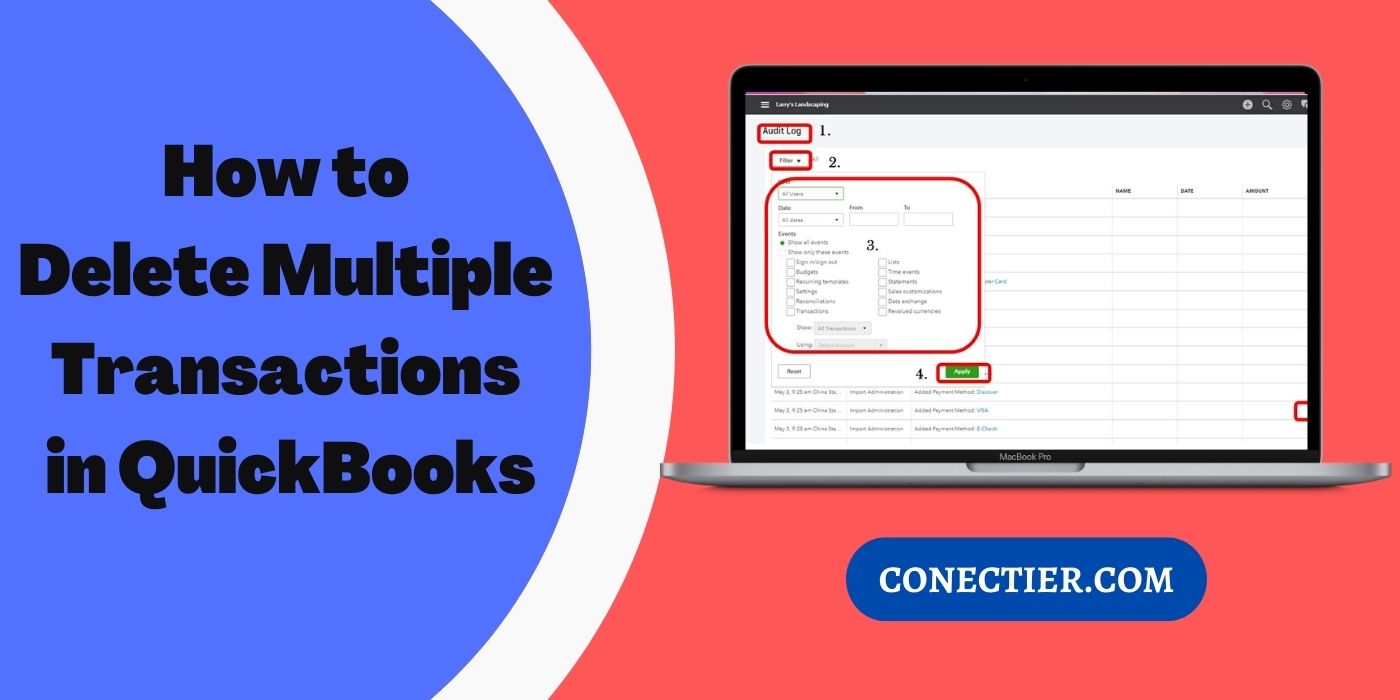 How to Delete a Transaction in QuickBooks