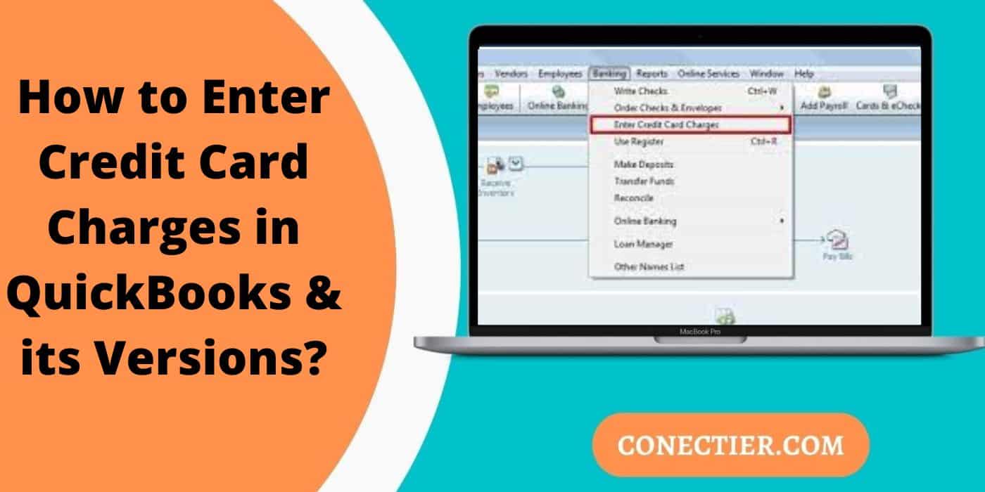 How to Enter Credit Card Charges in QuickBooks