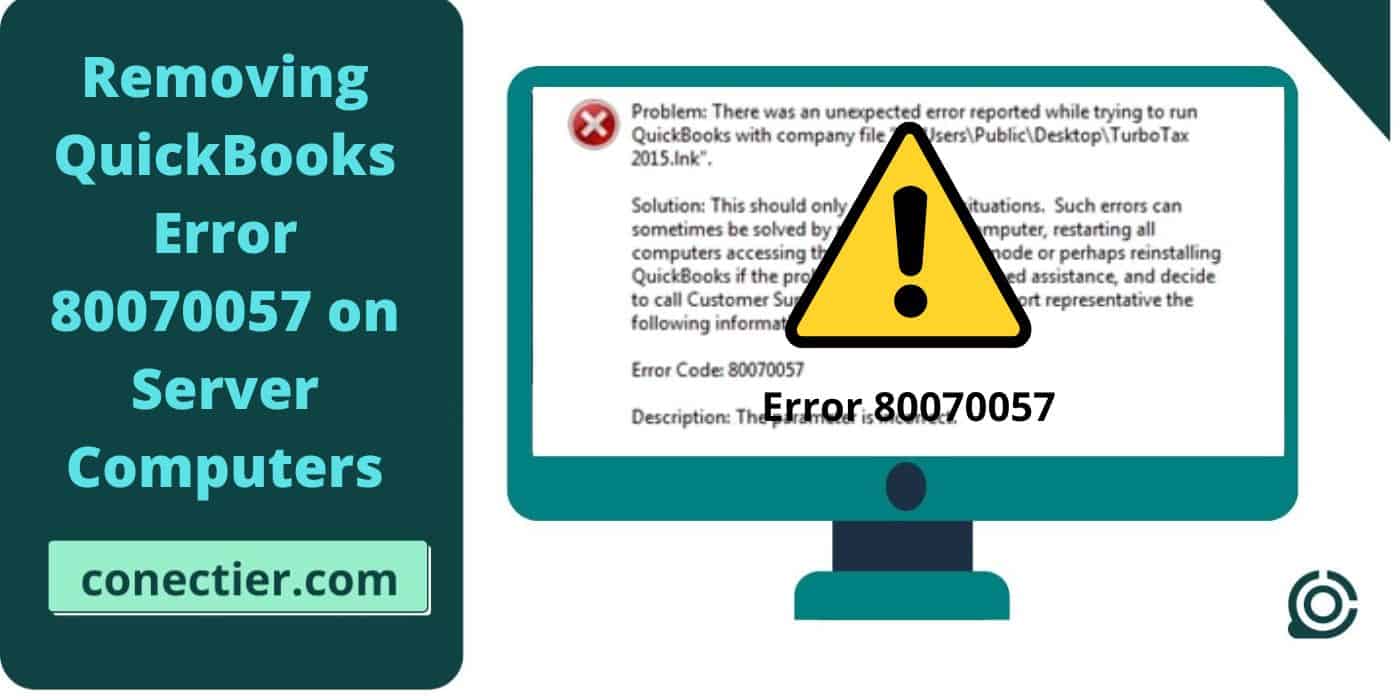 QuickBooks Error 80070057