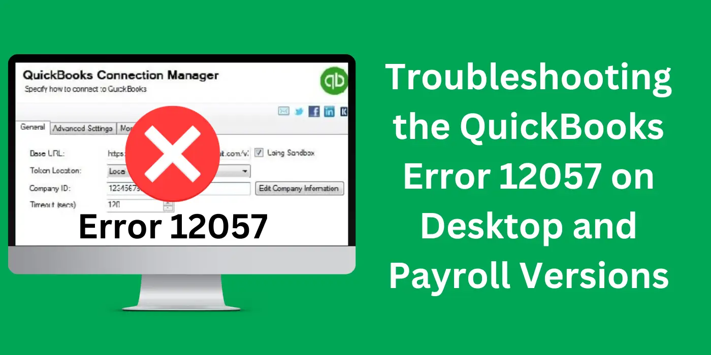 QuickBooks Error 12057