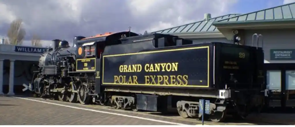 Grand Canyon on the Polar Express in arizona