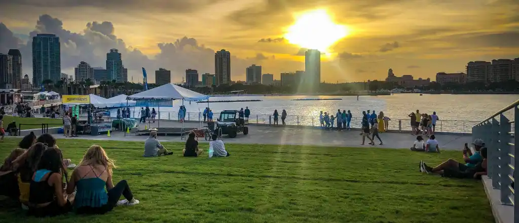 Watch a sunset at Cheesman Park