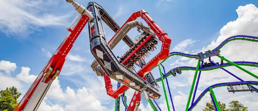 Six Flags Over Dallas in dallas