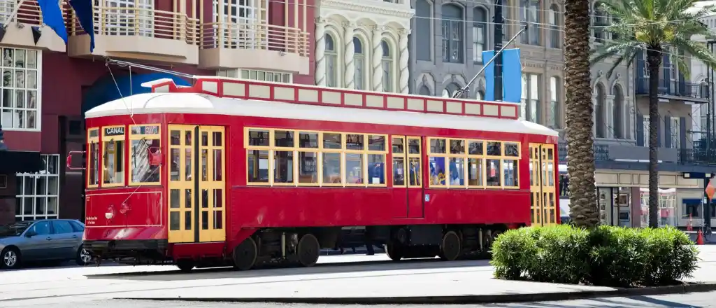 Wander around in a Streetcar Orleans