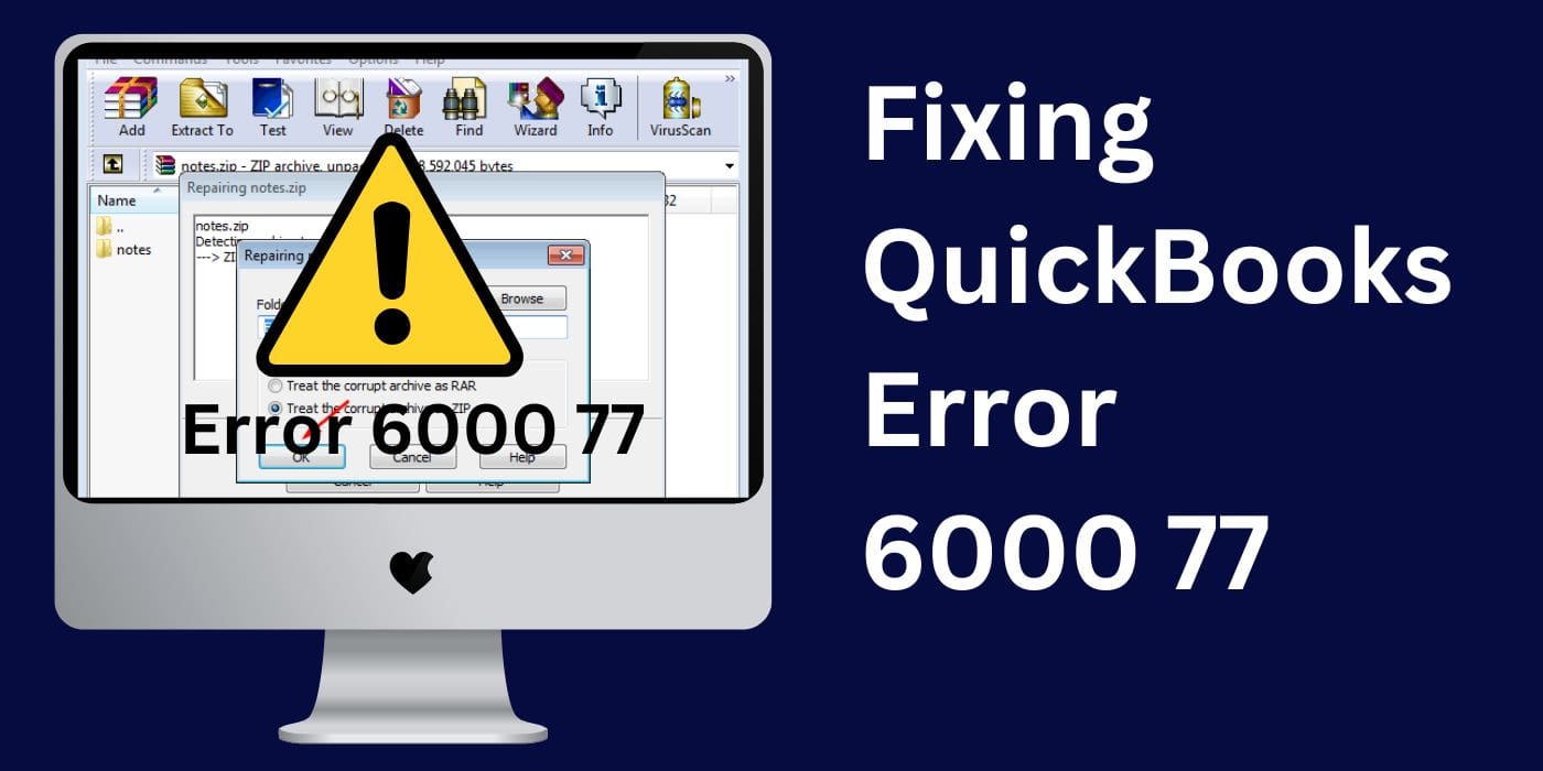 QuickBooks Error 6000 77