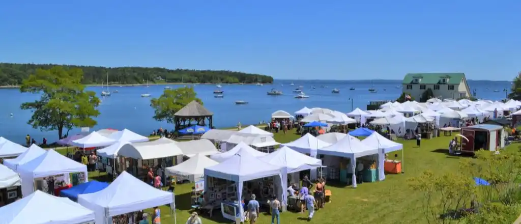 Art in the Park Festival in maine