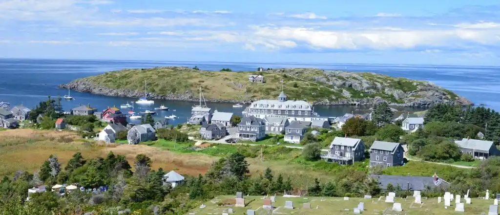 Monhegan Island in maine
