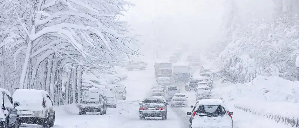 Winter in maine