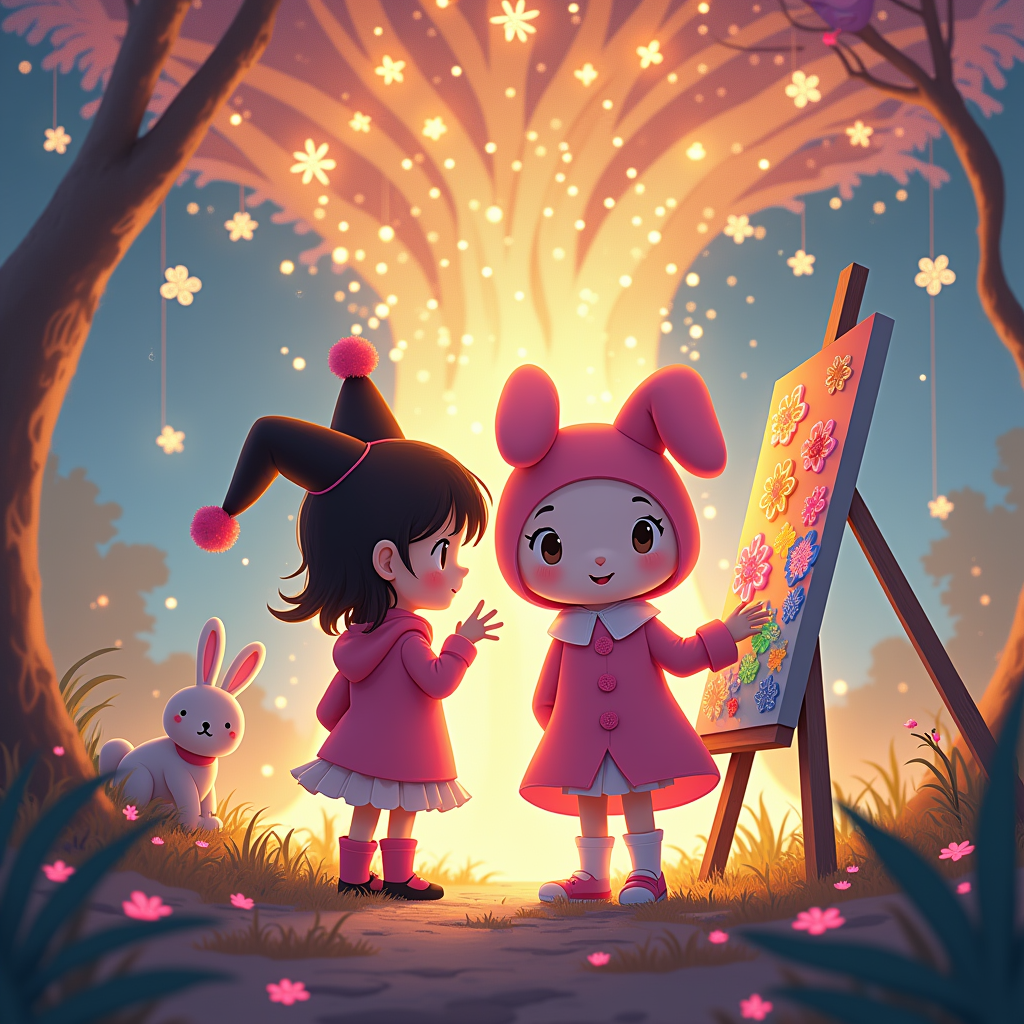The Magical Garden of Friendship
