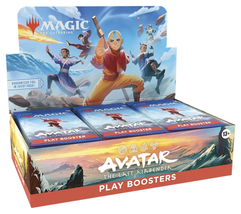 SOBRES DE JUEGO Avatar: La Leyenda de Aang