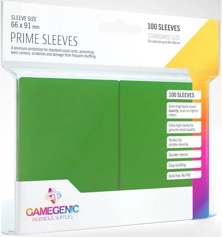 PRIME SLEEVES VERDES