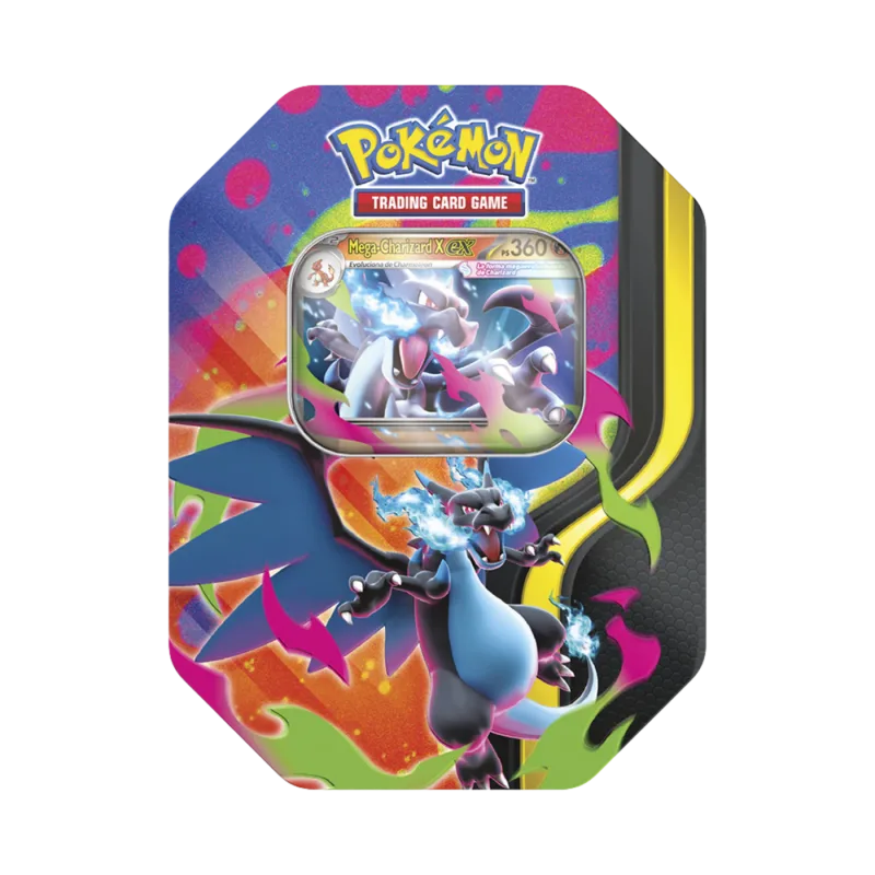 LATA MEGA CHARIZARD X EX
