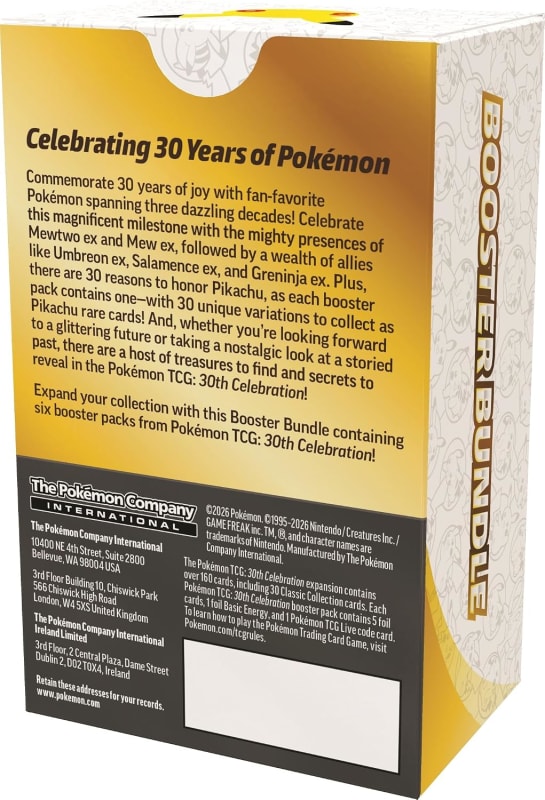BOOSTER BUNDLE 30 ANIVERSARIO (segunda imagen)