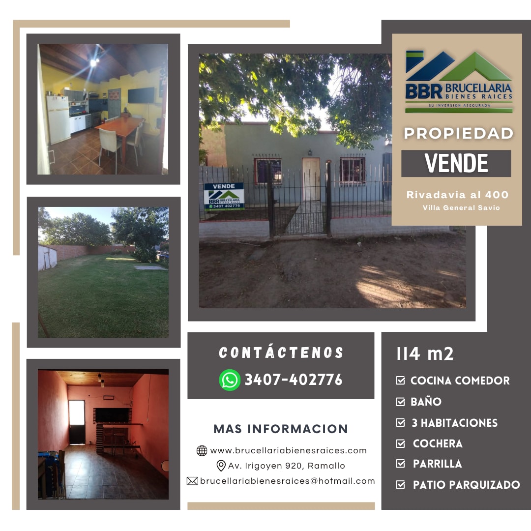 Propiedad a la venta en Ramallo (114 mts)